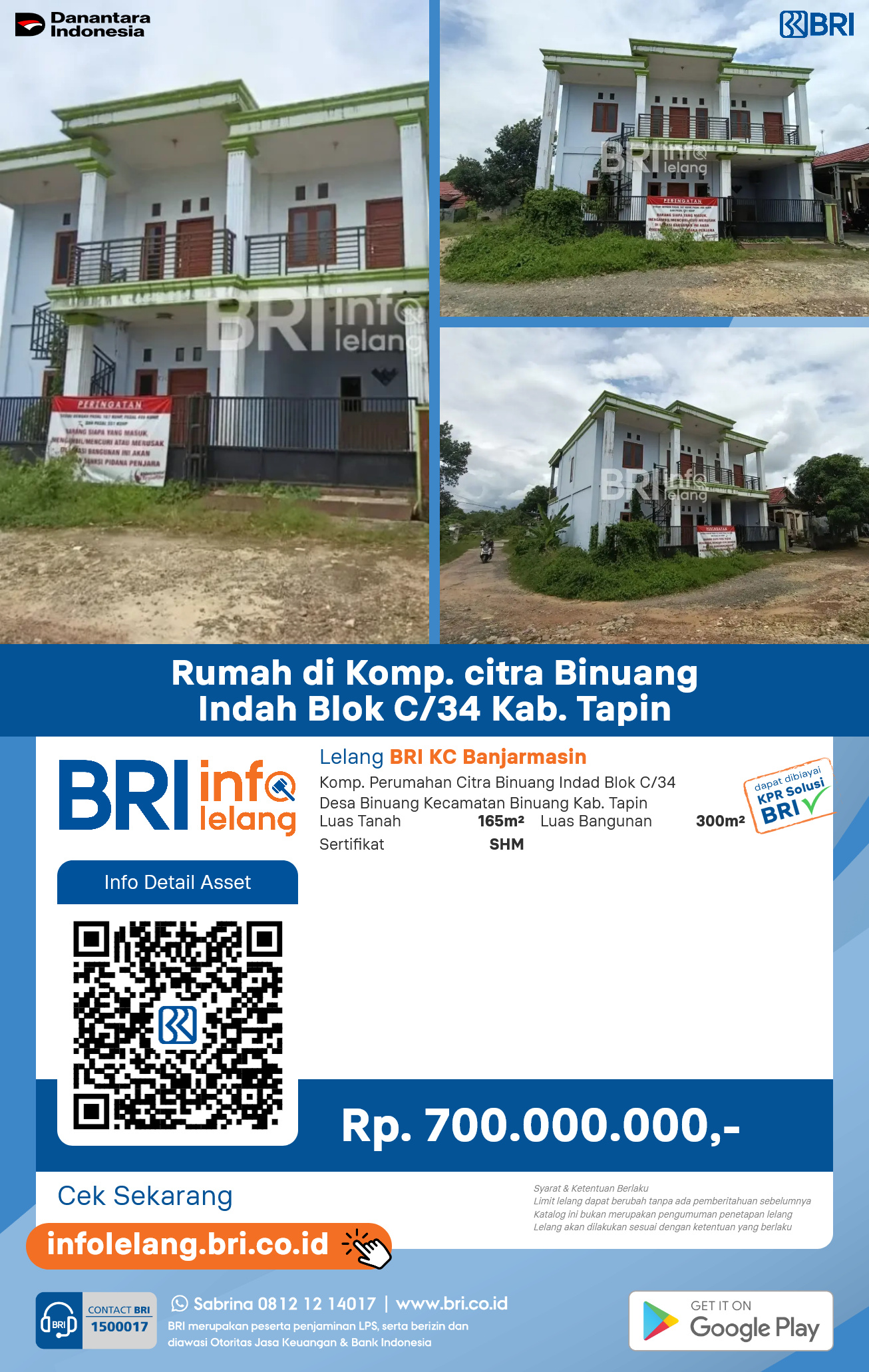 Rumah di Komplek Citra Binuang Indah
